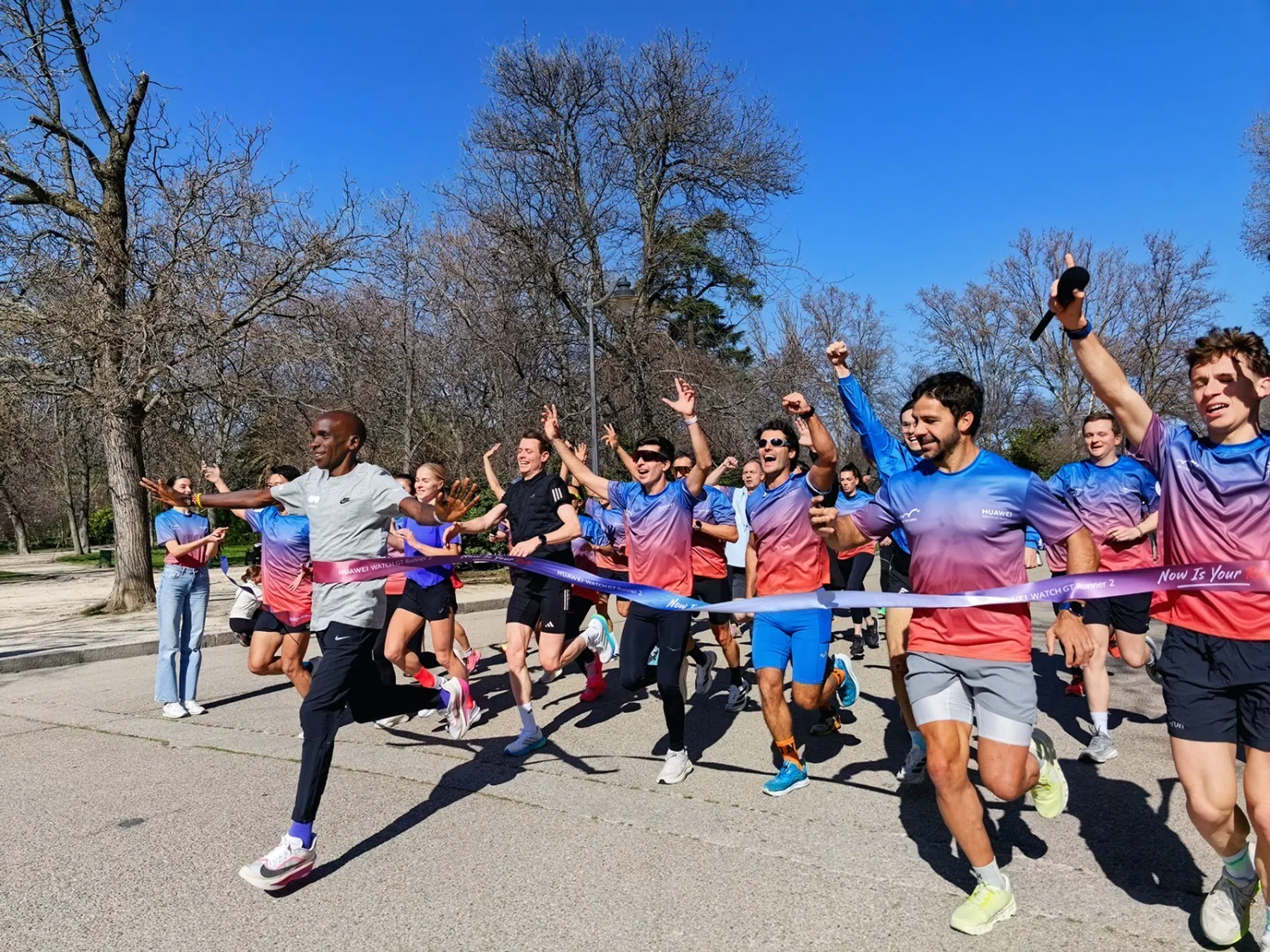 Eliud Kipchoge in Madrid